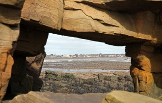 needles eye looking North