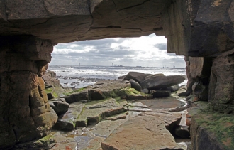 needles eye looking South