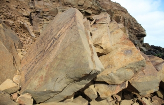 sandstone strata